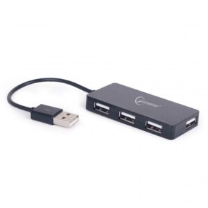 Gembird 4 Port Usb 2.0 Hub Black