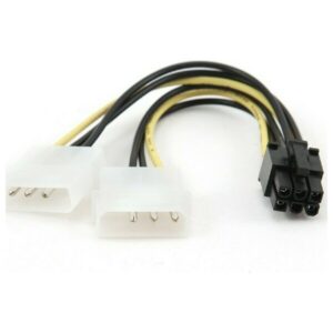 Gembird Adaptor για PCI-E 2*4PIN σε 6pin