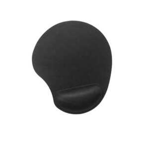 Gembird Gel Mouse Pad 260mm με Στήριγμα Kαρπού Mαύρο
