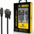 Gembird Hdmi To Dvi 2M Gold Connectors Cc-Hdmi-Dvi-6