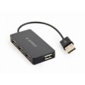 Gembird USB Hub 2.0 4-Port Μαύρο