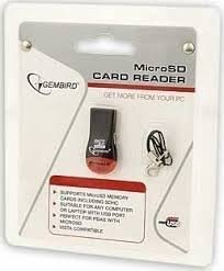 Gembird Usb Microsd Card Reader Writer Fd2 Msd 1