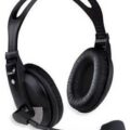 Genius Headphones WITH/Mic Adjustable Length HS500X