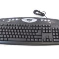 Genius KB-16e Multimedia Keyboard 16-Key Scroll PS/2 Black