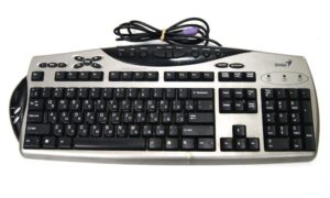 Genius Office Scroll PS/2 Black-Silver KB21E