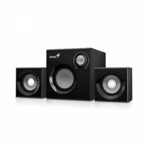 Genius Speakers 2Way 2.1 20W Black Wooden Sub