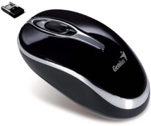 Genius Wireless Mouse 1600DPI για Notebook Μαύρο BL