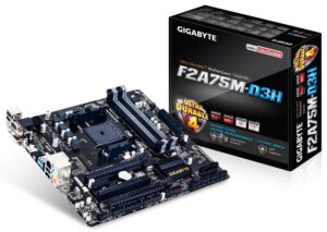 Gigabyte F2A75M-D3H FM2