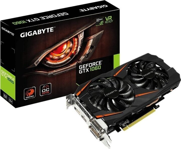 Gigabyte Geforce Gtx1060 3Gb Gddr5 Pciex16X Dvi 3*Dp Hdmi