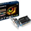 Gigabyte GT520 1GB DDR3 (2142) PCIe x16, με θύρες VGA / DVI / HDMI 1.4