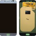 Γνήσια Οθόνη LCD με Μηχανισμό Αφής για Samsung Galaxy J7 2017 J730F - Χρώμα: Ασημί