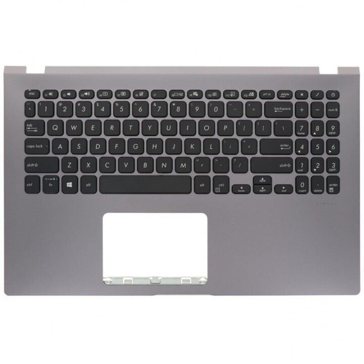 Γνήσιο Palmrest πλαστικό - Cover C Laptop Asus A509 D509 F509 K509 R509 R521 S509 X509 GREY KEYBOARD