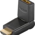 Goobay Αντάπτορας HDMI 180° Περιστρεφόμενος 4K/60Hz Μαύρος / 51721