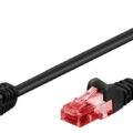 Goobay Καλώδιο Δικτύου 51517 CAT 6 U/UTP Γωνιακό CCA 3m Μαύρο