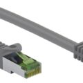 Goobay Καλώδιο Δικτύου Cat 8.1 S/FTP Copper Lszh 5m Γκρί