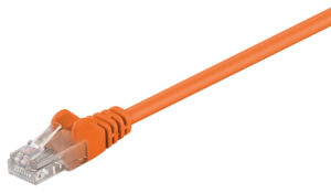 GOOBAY καλώδιο U/UTP CAT5 CCA AWG 28 7.5m πορτοκαλί