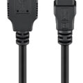 GOOBAY καλώδιο USB 2.0 σε USB Mini copper 1.5m μαύρο