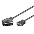 Goobay Scart Αρσενικό Σε Vga 15/2m