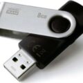 Good Ram Flash Usb 2.0 Stick 8gb Cube Μαύρο