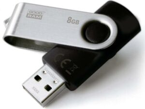 Good Ram Flash Usb 2.0 Stick 8gb Cube Μαύρο