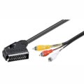 Goodbay Καλώδιο Scart Σε 3 X Rca 2 Μέτρα