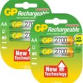 GP 4 Επαναφορτιζόμενες Aa 2700mAh NiMh