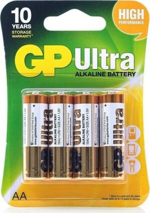 GP Digi1 Πακ. 4 Μπαταρίες AA