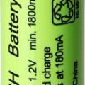 GP Σετ 4 Επαναφορτιζόμενες Μπαταρίες AA 1800mAh NiMH