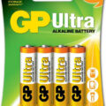 GP Ultra Αλκαλική AA πακ. 4 τεμ. μπατ. CHR. Shelf Read