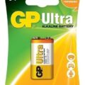 GP Ultra Αλκαλική 9V Μπαταρία