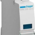 Hager Ενδεικτικο Ραγας Led Μπλε 230v