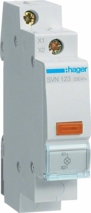 Hager Ενδεικτικο Ραγας Πορτοκαλι 230v