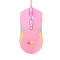 Havit Ποντίκι Gaming Ms1026 Με LED Ροζ