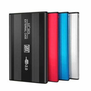 Hdd 2.5'' Θήκη Alum. External Case Usb Black / Silver / Red