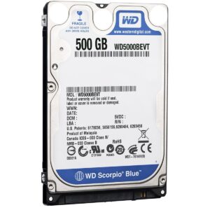 HDD Scorpio Blue 500GB/2.5''/5400RPM/SATAII/8MB Cache