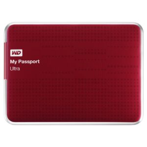 Hdd Wd My Passport Ultra Usb 3.0 500gb Red