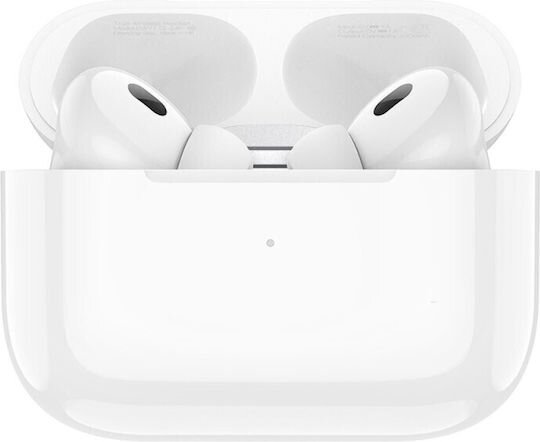 Hoco EW77 In-ear Bluetooth Handsfree Ακουστικά με Θήκη Φόρτισης Λευκά