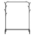 Home Use Κρεμάστρα Δαπέδου Huh-0179 Μεταλλική 110x40x150cm Μαύρη