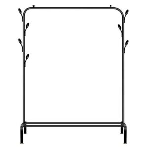 Home Use Κρεμάστρα Δαπέδου Huh-0179 Μεταλλική 110x40x150cm Μαύρη