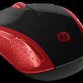 HP 200 Εmprs Red Wireless Mouse 1000DPI