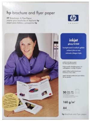 HP A4 Brochure & Flyer Paper 50 Sheets