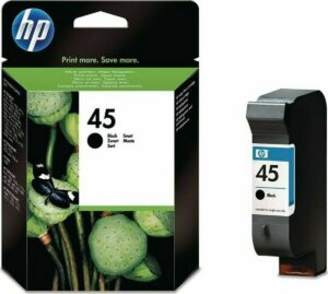 Hp Black Ink Crtr Dj720 No 45