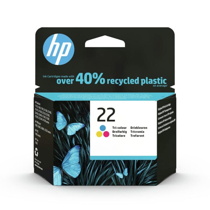 HP Color Ink Crtr No 22 5ml Orig