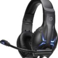 HP DHE-8001 Over Ear Multimedia Headphone with Microphone 3.5mm Jack