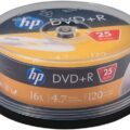 Hp Dvd-R 16x 4.7gb Cake Box 25pack