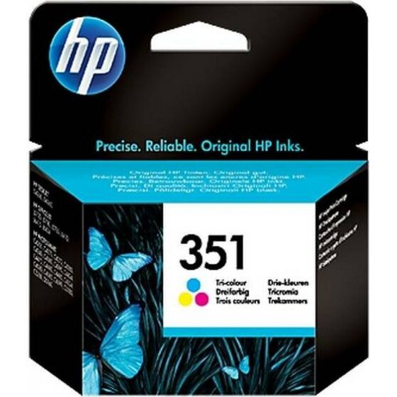 HP No. 351 Tri-Color with Vivera Inks.