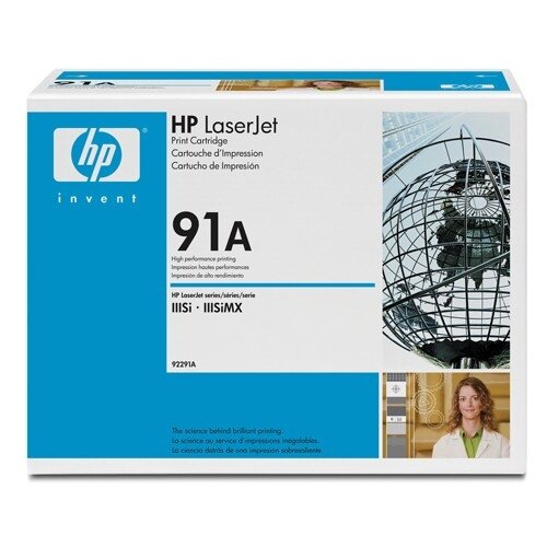 Hp No 91a L/J Color 4500/4550 Black 9,000