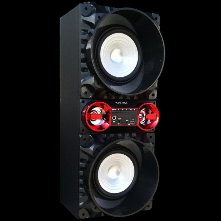 Ηχείο Stereo Wireless Speaker Black Karaoke Function FM/Radio SD Card & USB Flash