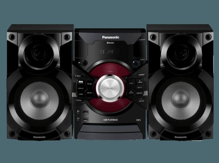 Ηχοσύστημα Micro Panasonic SC-AKX18E-K Μαύρο με USB 2.0 AUX + Bluetooth
