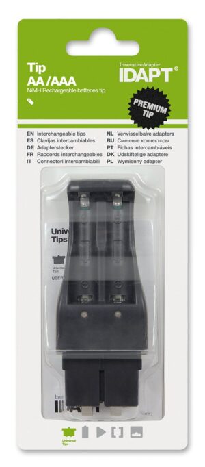 Idapt Tip for AA/AAA Batteries